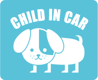 ԂĂ܂ACHILD IN CARXebJ[ABABY IN CAR XebJ[ARCk